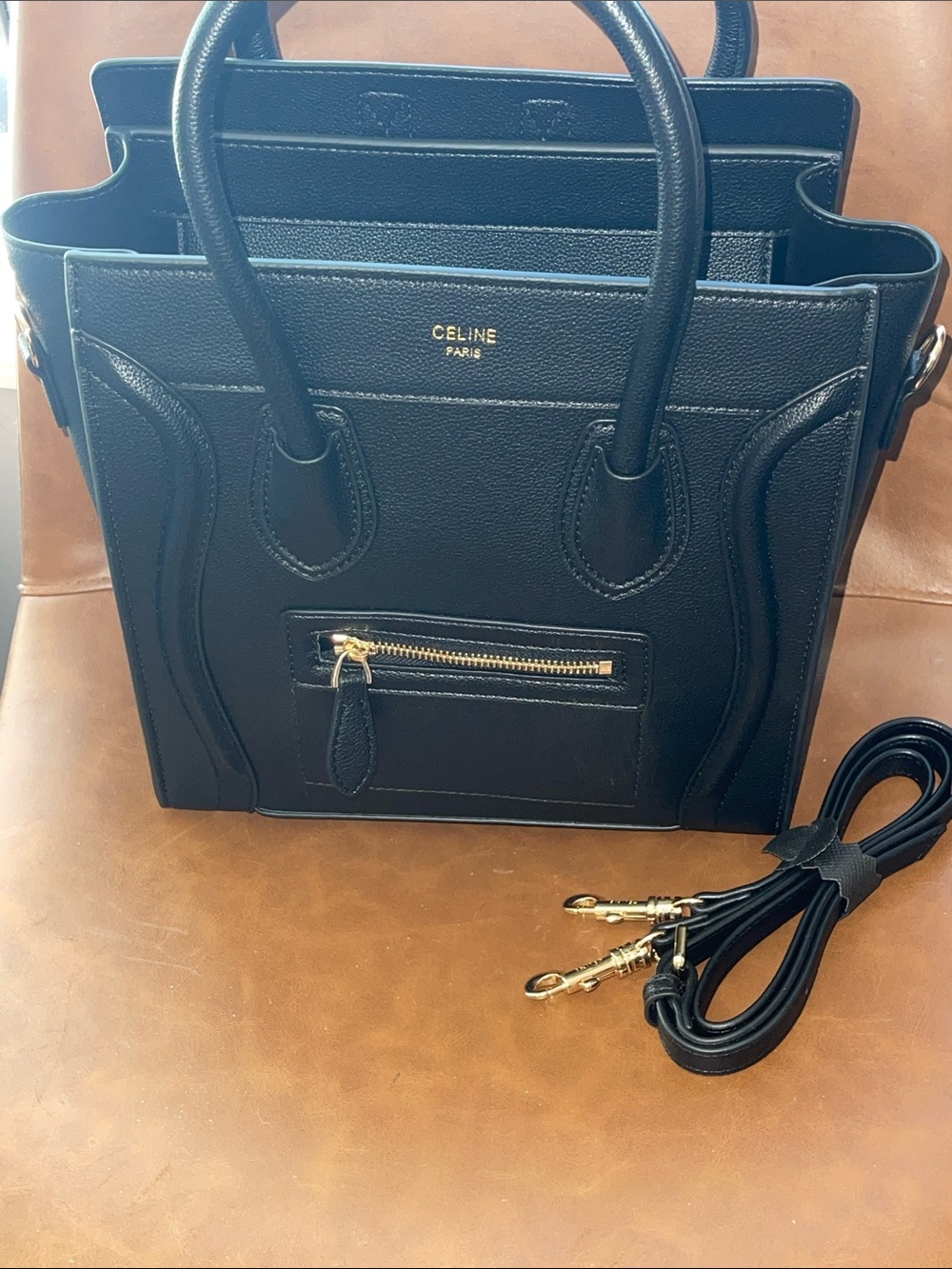 Black Mini Luggage Satchel with Removable Strap OFFERS WELCOME